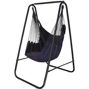 Outdoor Garden Swing Hammock Frame Hanging Chair Stand