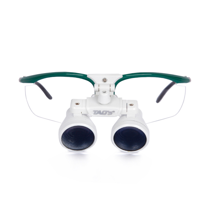 TAO'S NS3.0x 420mm P1 white Galilean flip up Medical Binocular Dental surgical Loupes magnifiers