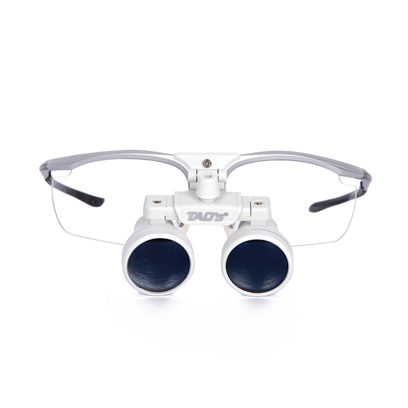 TAO'S NS3.0x 420mm P1 white Galilean flip up Medical Binocular Dental surgical Loupes magnifiers