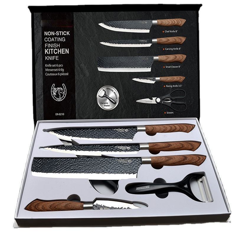 Kitchen Chef Knives Sets Modern 8 Inch Stainless Steel Knives Set With Gift Box for Kitchen