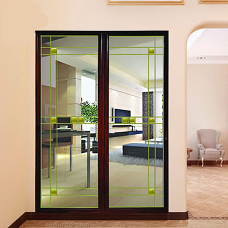 wood grain accordion veranda sliding folding aluminium doors bifolding window door aluminium bifolds