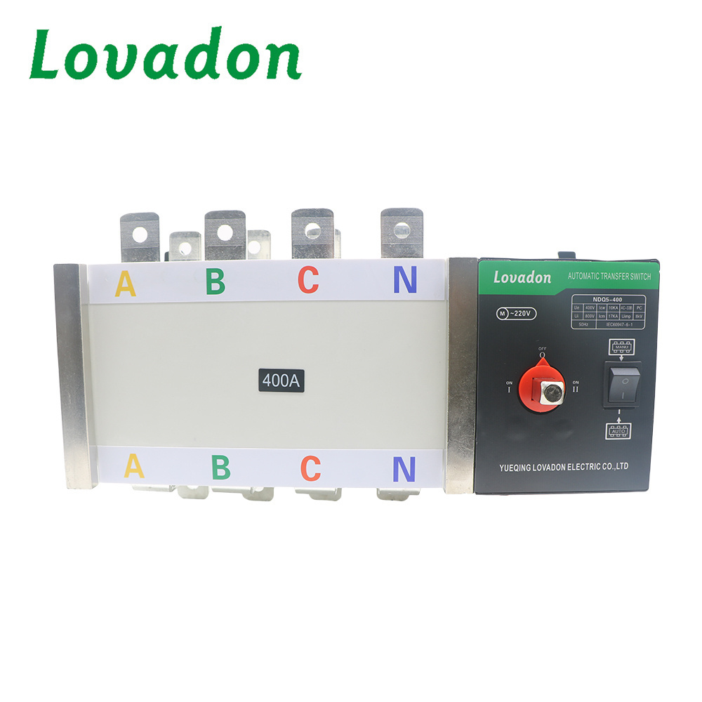 400 Amp Automatic Corridor Double Power Transfer Switch For Generator