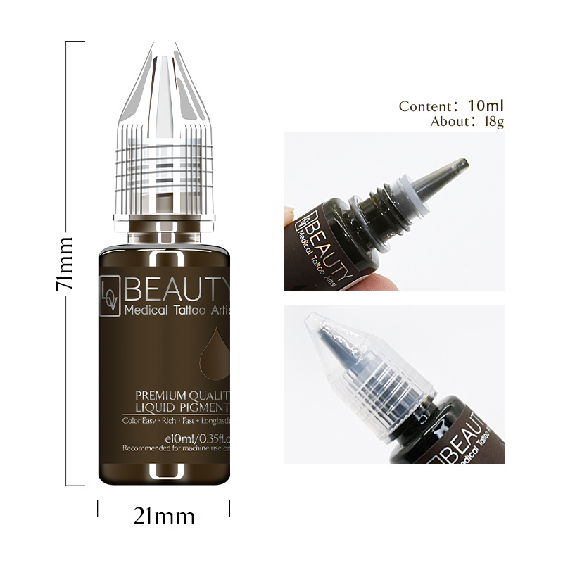 Premium Quality Liquid microblading pigment ink Permanent Makeup Pigment Phibrows Pigment Tattoo Ink