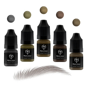 Optimize Formula Micro Color Organic PMU Pigment Microblading Ink for Natural Eyebrows Lipblush