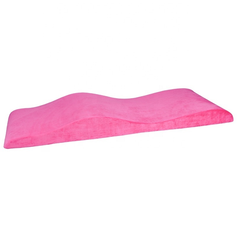 New Style Waves Lashes Mattress Curved Velvet Massage Bed Mattress Eyelash Lash Bed Mattrass Topper