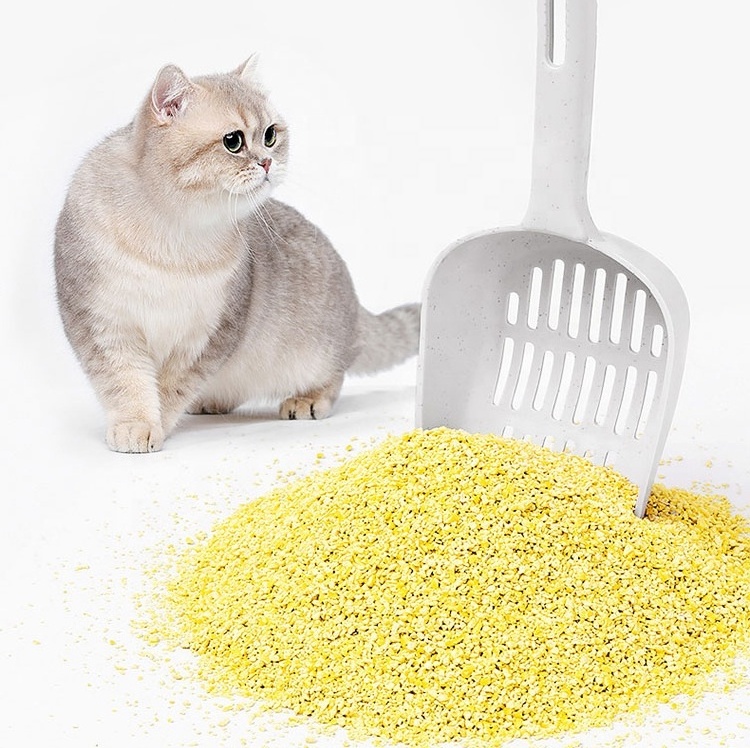 Lovepet high-quality OEM Corn cat litter best absorbing and odor controling pet supplies