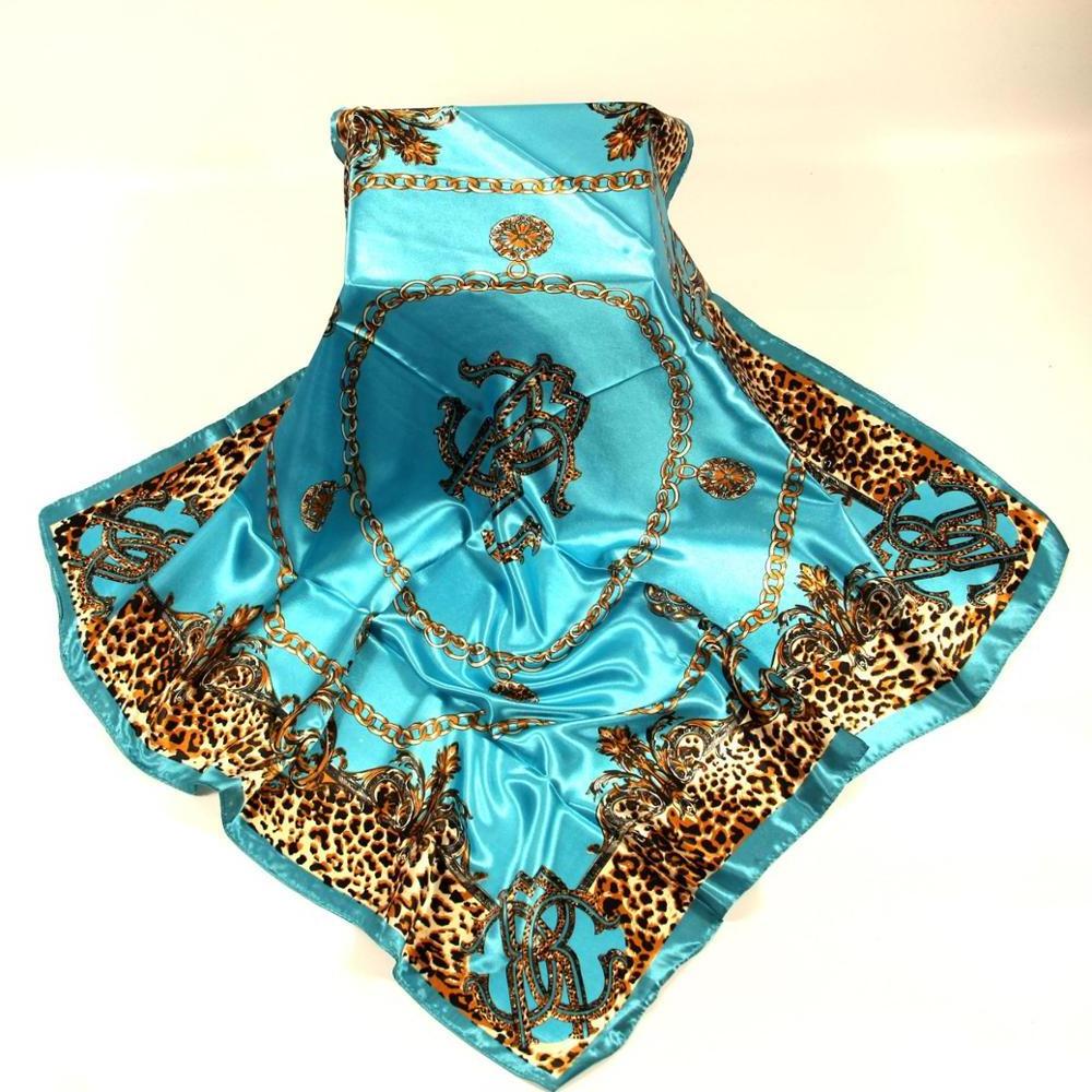 Loveda Custom Private Label Women 100% Silk Hair Bandanas Satin Head Multi Color Scarves For Painting