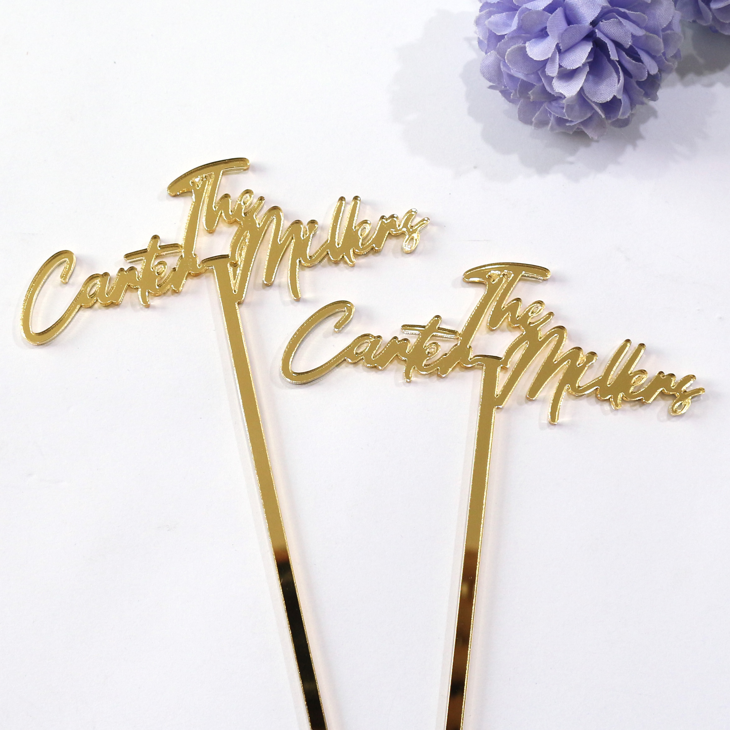 hot sale gold mirror customized Lollipop Sticks Plastic Cocktail Coffee Drink Stirrers Swizzle Stir Sticks