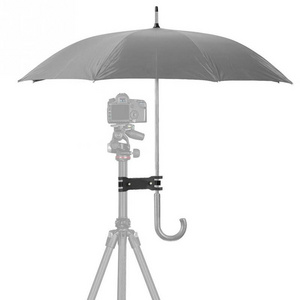 Portable Camera Tripod Umbrella Holder Clip Bracket Stand Clamp Photography Accessory Offer Stable Fixation Of Umbrella