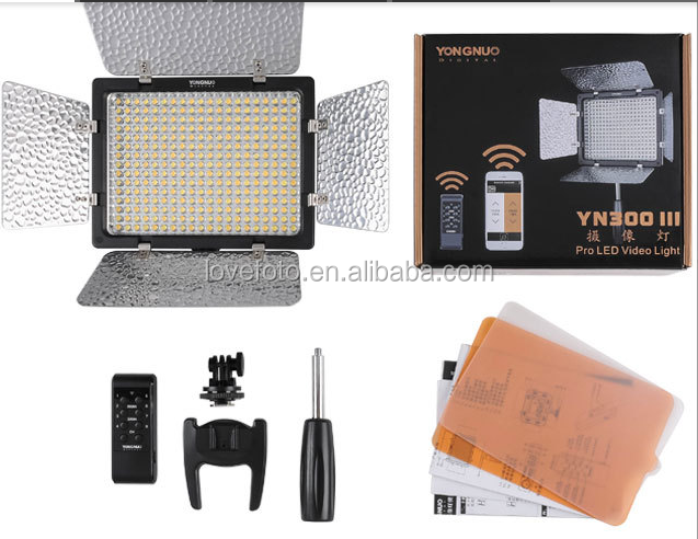 LED Light YN-300 III Camera LED Video Light YN300 III for  Olympus