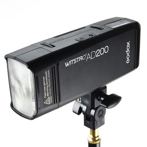 GODOX AD200 TTL 2.4G HSS 1/8000s Pocket Flash Light Double Head 200Ws Strobe Flash