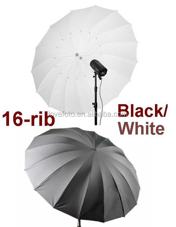 Photo Studio Reflective Silver Umbrella 90cm 150cm 180cm Umbrella Brolly Softbox deep parabolic