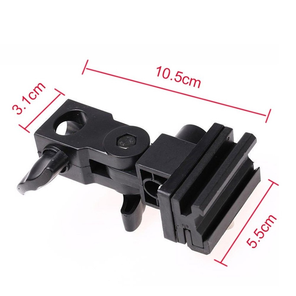 High Quality B Type Universal Mount Flash Adapter Trigger Umbrella Holder Swivel Light Stand Bracket Photo Studio Accessories