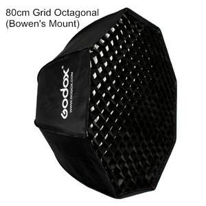 GODOX 32" 80cm Octagon Honeycomb grid Umbrella Softbox with Bowens Mount Holder for Godox DE DP AD SK QT Bowens Studio Flash