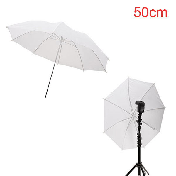 Professional 33'' 84cm White Translucent Soft Umbrella for Photo Studio Flash Light