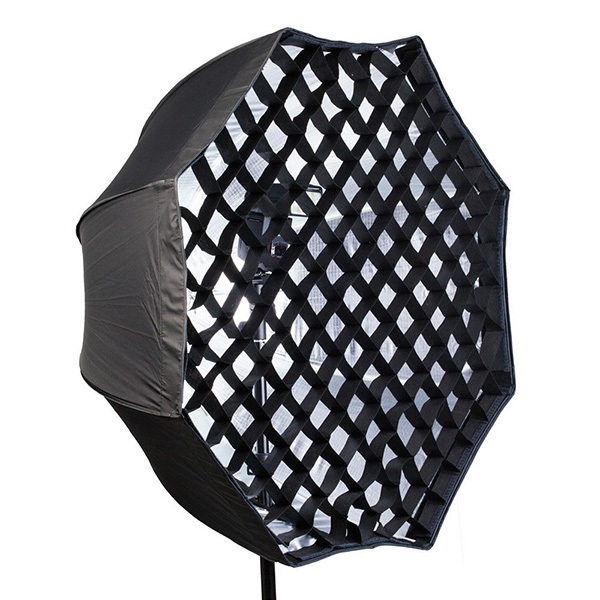 Professional Photography 80cm/32in Umbrella Octagon Softbox with Grid For SpeedLight/Flash Softbox