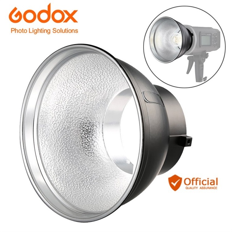 Godox WITSRO Flash Accessories AD-R6 Bowen Mount Standard Reflector Cover with Umbrella Hole For AD600B AD600BM