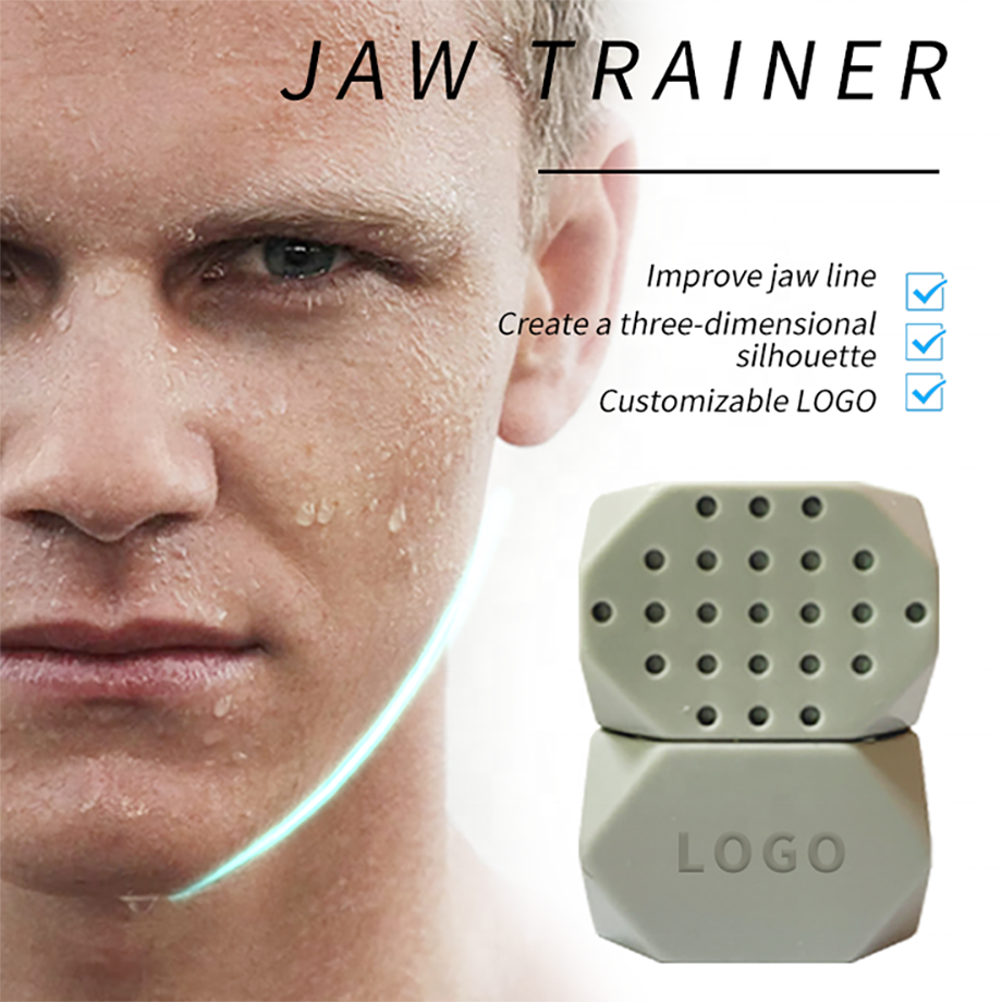 DECELEVEN Customized Jaw Trainer Face Muscle Trainer Chewing Device Neck Chin Exercise Tool Jawline Sculptor Jaw Exerciser