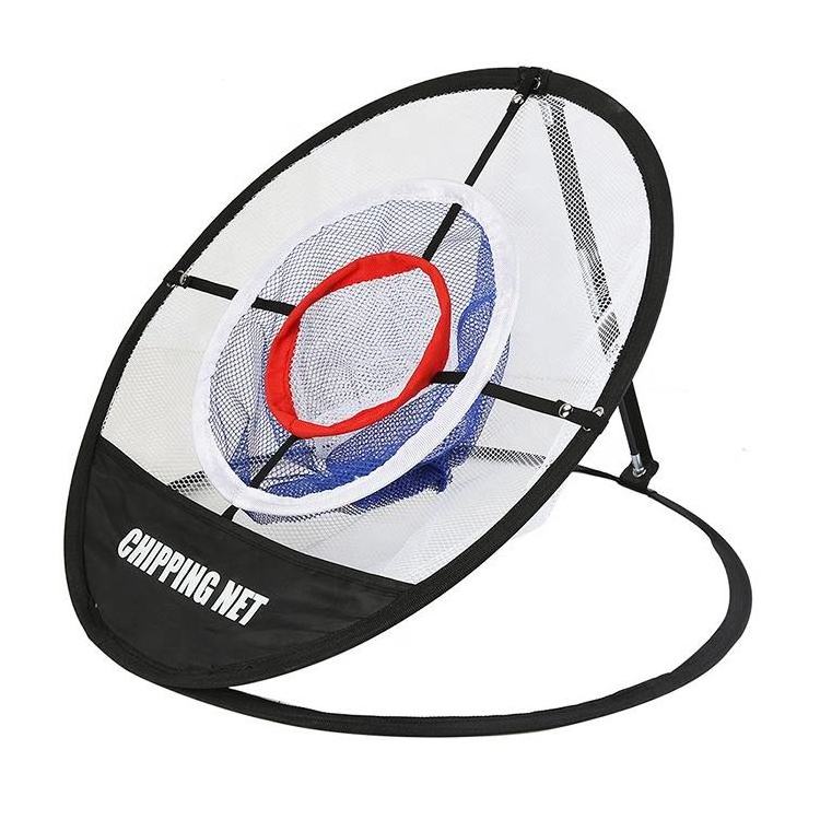 High Quality Golf Practice Hit Net Training Mat Indoor Outdoor Golf Chipping Practice Net Swing Trainer