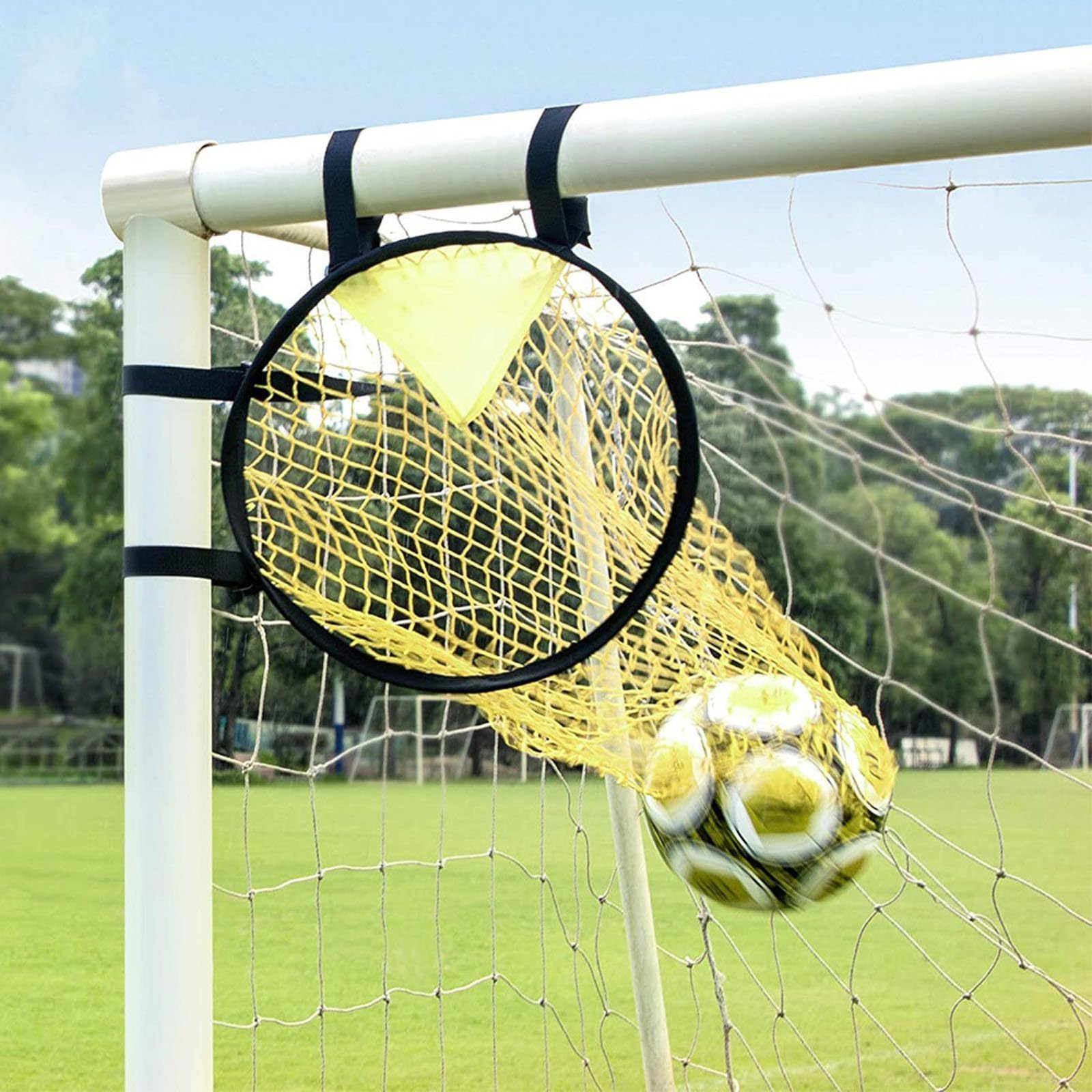 Custom Logo Football Training Target Net Portable Sports Soccer Goal Practice Throwing Training Football Net