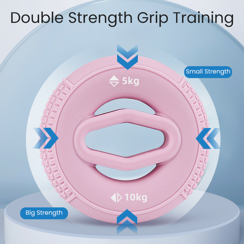 New Design Finger Training Exercise Rubber Donut  Portable Gripping Strength Silicone Hand Grip Strengthener Ring