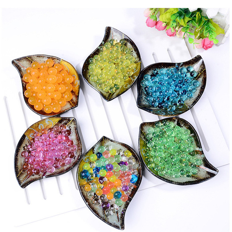 Hotsale 10000pcs Colorful Water Bead Balls Crystal Soil Water Gel Beads Kids Children Water Beads Gun Bullet Toys