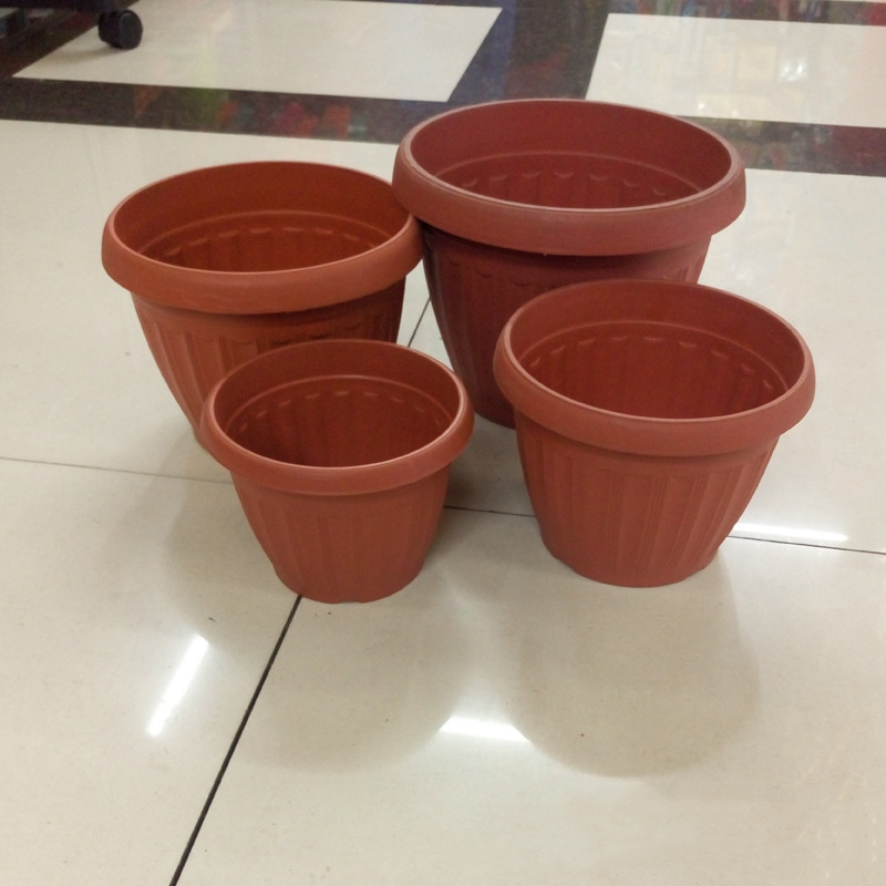 Plastic Plant Pots Wholesale Brown Plastic Flower Pot 15 Gallon Flower Pot