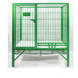 Factory Custom Pet Cage Small Dog Cage For Car Stainless Steel 304 Double Matting Large Flooring Covers Metal Dog Cage