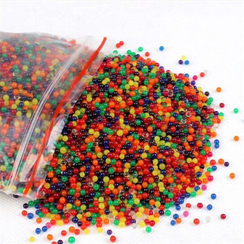 Hotsale 10000pcs Colorful Water Bead Balls Crystal Soil Water Gel Beads Kids Children Water Beads Gun Bullet Toys