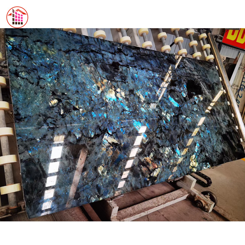 blue diamond granite natural stone luxury hotel tile slabs blue labradorite granite for countertop decorationall