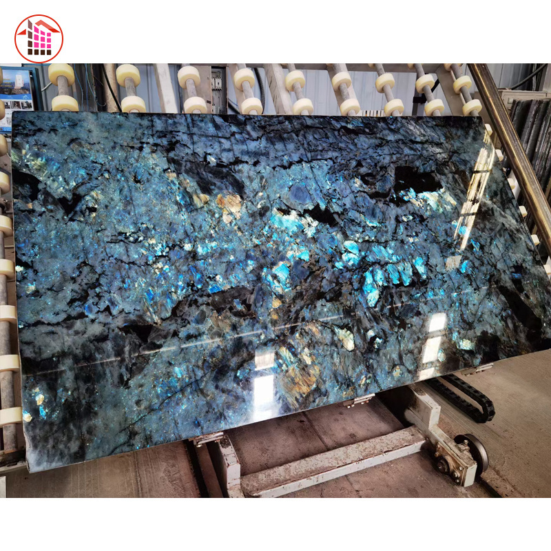 blue diamond granite natural stone luxury hotel tile slabs blue labradorite granite for countertop decorationall