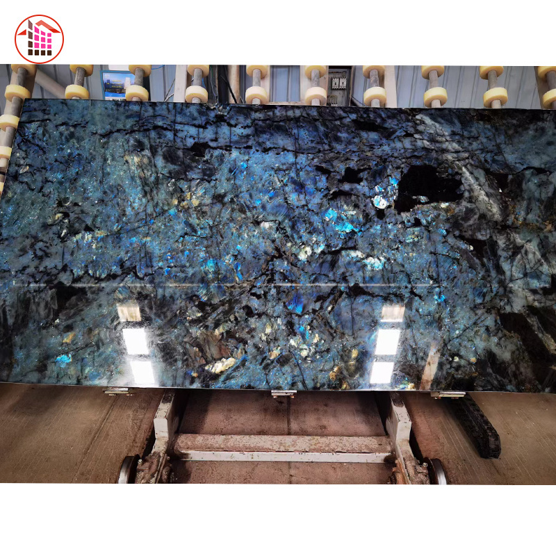 blue diamond granite natural stone luxury hotel tile slabs blue labradorite granite for countertop decorationall