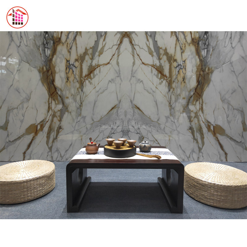 White Marble Tile Rock Plate Decoration Floor Marble Artificial Stone Flagstone Stone Italian Marble Slab Tiles LOVE Home Stone