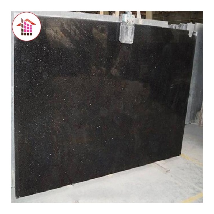 1Premium Low Price Indian Black Galaxy Granite Stone For Floor Tiles