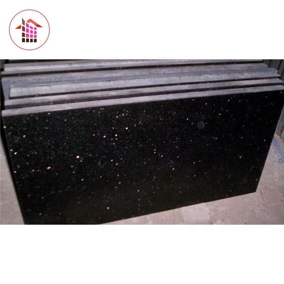 1Premium Low Price Indian Black Galaxy Granite Stone For Floor Tiles