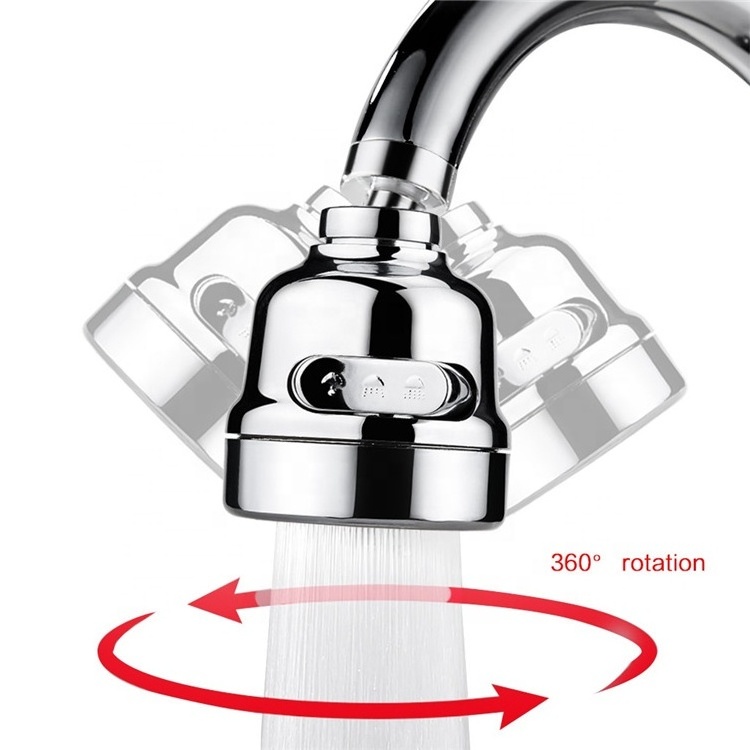 360 Rotate  Shower Head Lengthen Tap Water Filter Faucet Extender