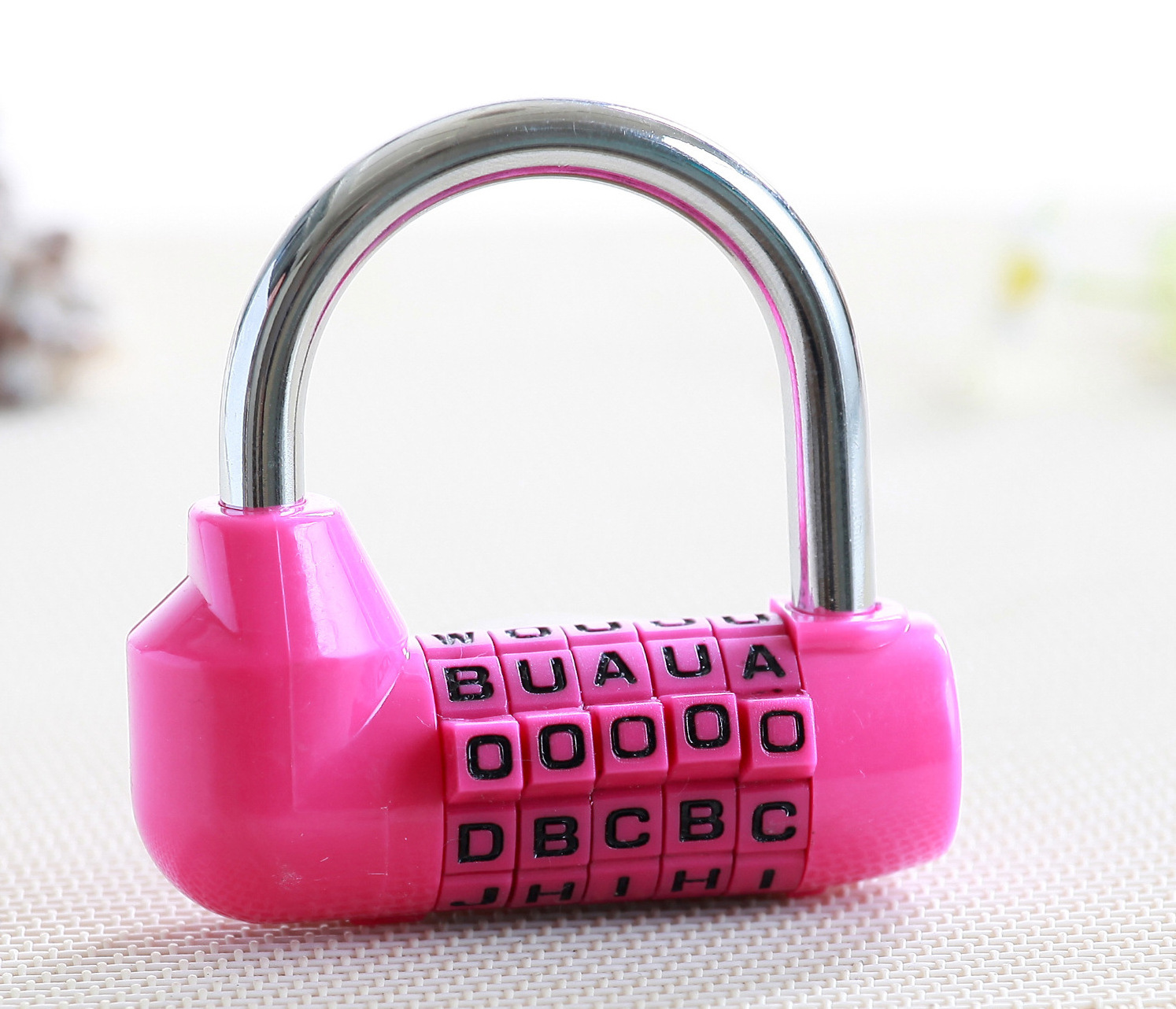 New Combination Padlock Resettable for Travelling Bag Door Pattern Password Code Lock