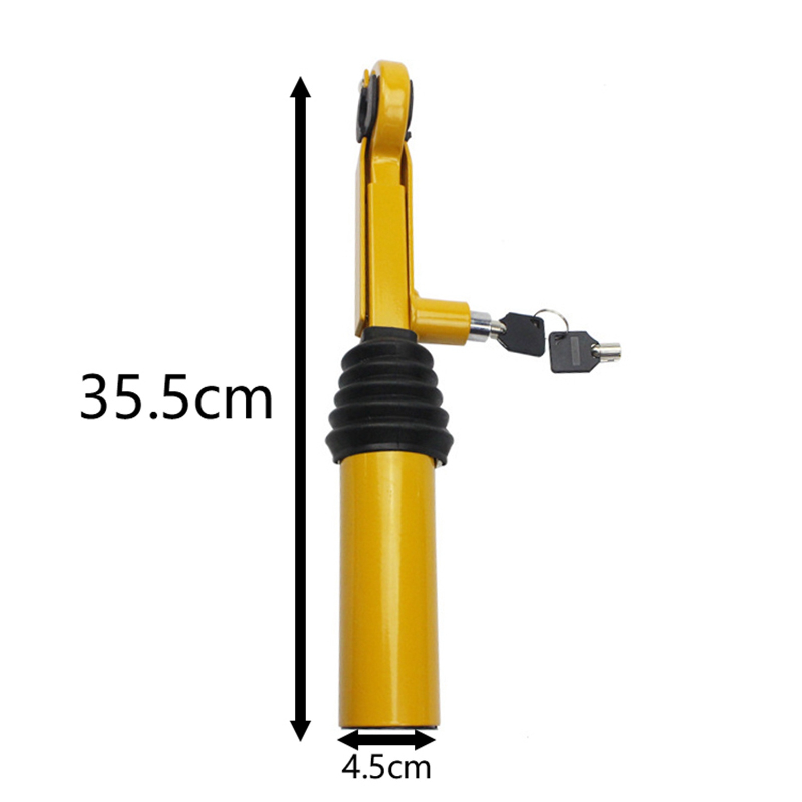 8 Holes Yellow Handbrake To Gear Stick Lock Car Lock Universal Car Anti-Theft Lock Durable Tools