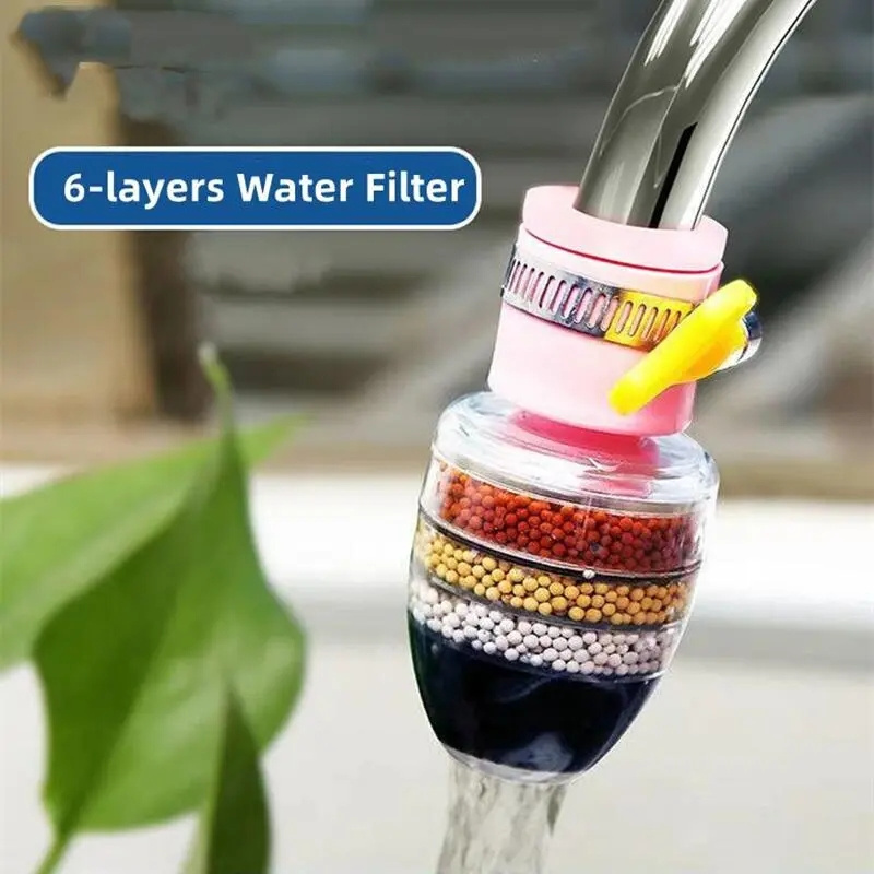 Home Kitchen Water Softener Fluoride With Filtration Cartridge Faucet Purifier Faucet Tap Water Purifier Filter