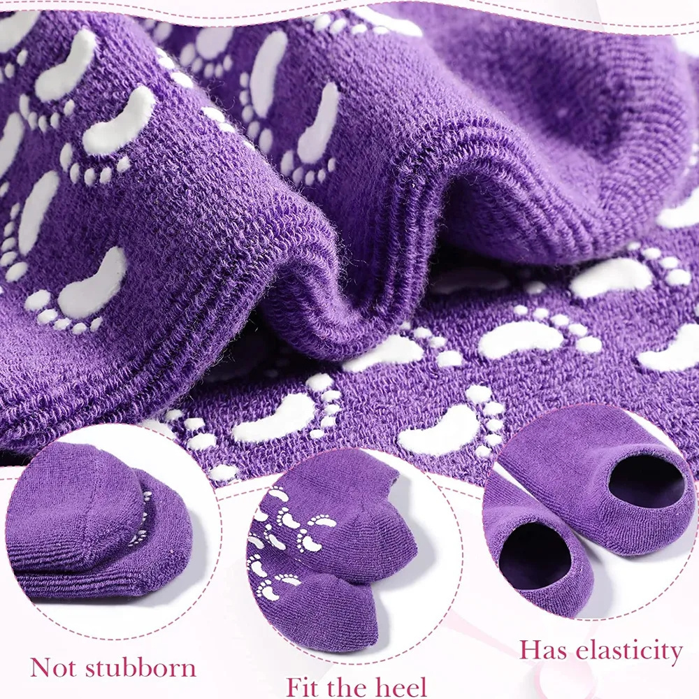 1Pair Spa Gel Gloves or Sock Hand Mask Foot Mask Foot Cracked Skin Care Moisturizing Treatment Exfoliating Remove