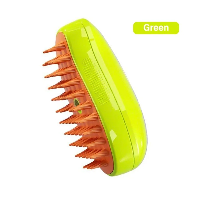 Gently Touch Massage Rub Cat Hair Removal Dog Grooming Triple Pet a Cat Steamy Brush Electric Spray