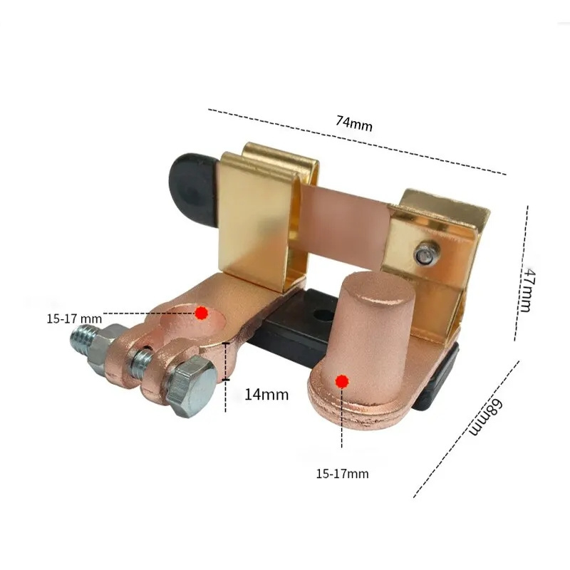 Knife Type Power Cut Off Switch Car Battery Leakage Protection Car Modification Switch Car Ship Brass Switch