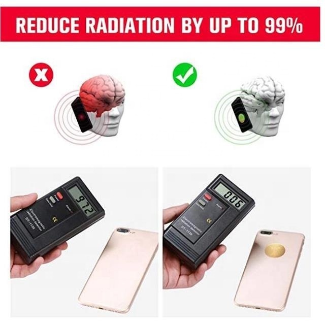 Mobile phone sticker Cell phone anti radiation protection Mobile phone radiation protection sticker