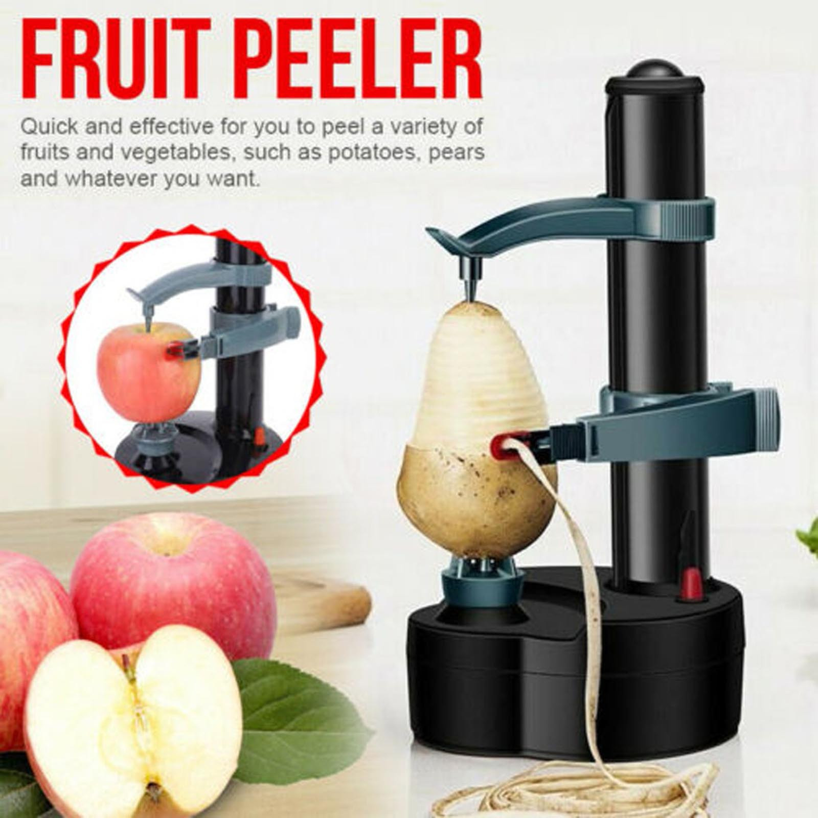 Factory Direct Electric Peeler Automatic Rotating Fruit Orange Peeling Vegetable Electric Peeler