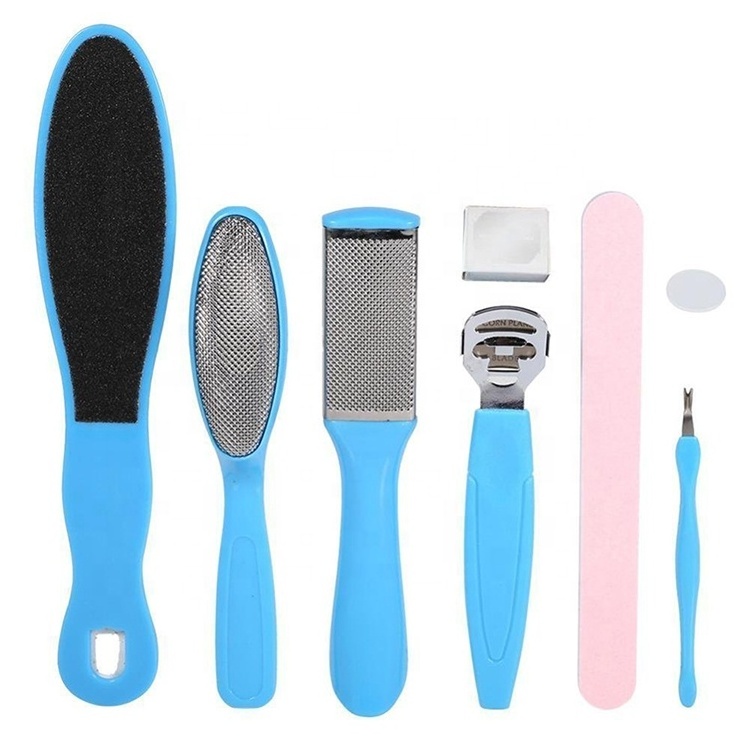 Pedicure Rasp Foot File Cracked Skin Corns Callus Remover Set Foot Care Scrub Heel Brush Beauty Foot Dead Skin