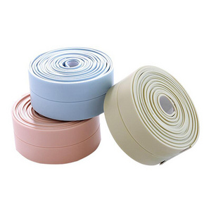 PVC Single Sided Waterproof Traceless Mould Proof Kitchen Sinks Sealing Tape Self Adhesive Caulking Sealing