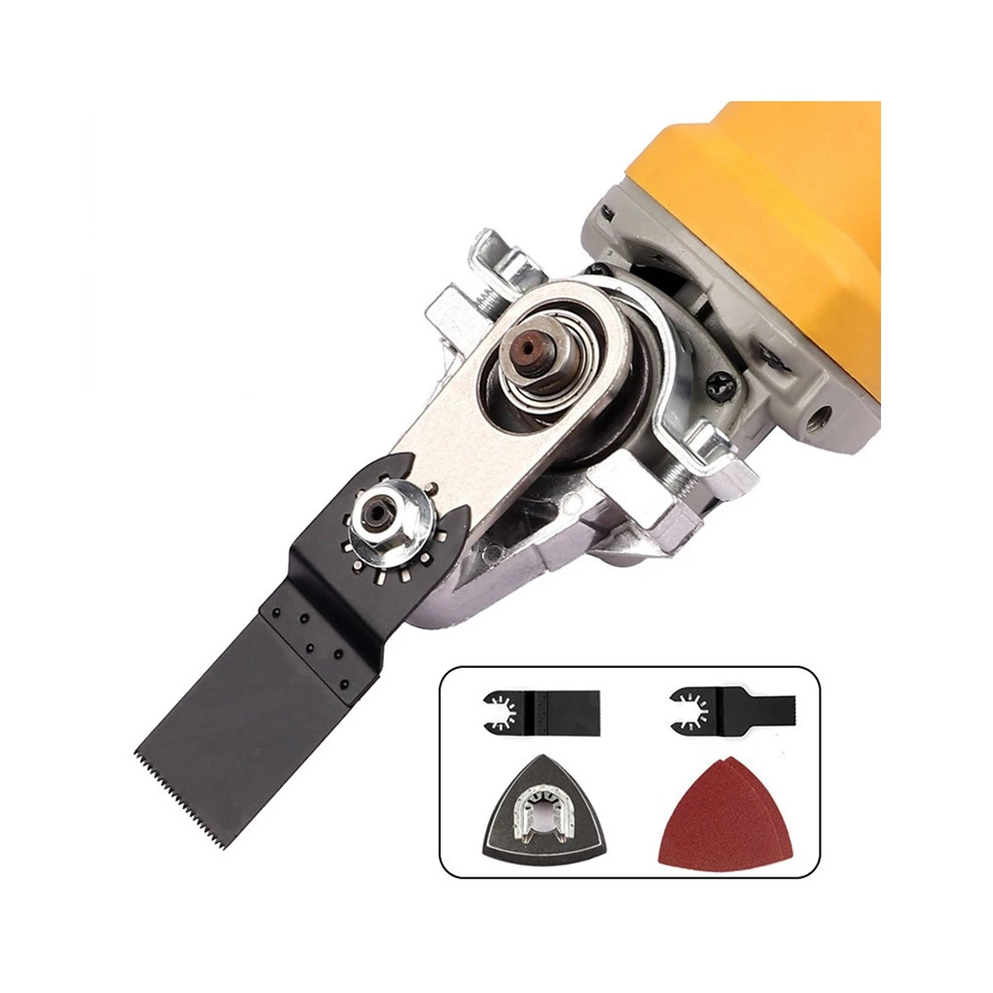 Conversion Universal Head Kit Woodworking Tool Angle Grinder Grooving Machine Multi-function Adapter Angle Grinder