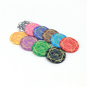 39mm Poker Chips Set 10g Chip With Euro Value From Professional Poker Chips Wholesale Ceramic Casino Poker Factory