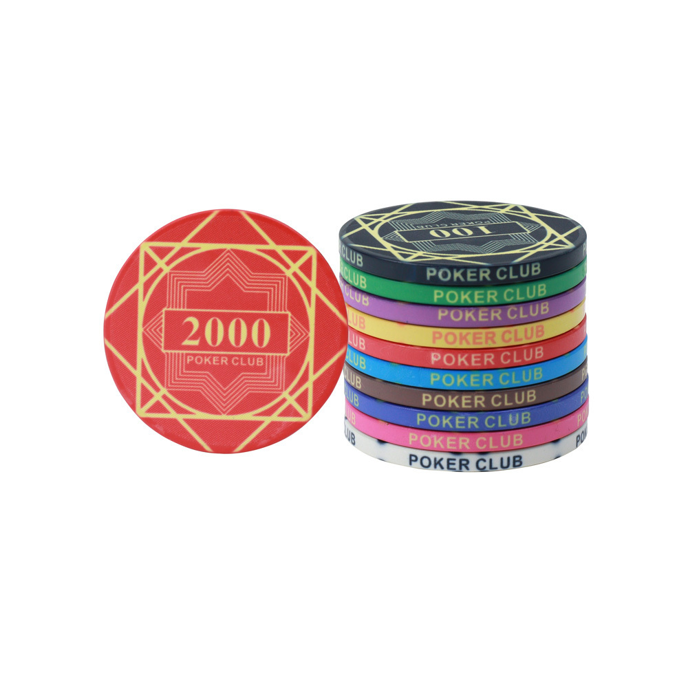 39mm Poker Chips Set 10g Chip With Euro Value From Professional Poker Chips Wholesale Ceramic Casino Poker Factory