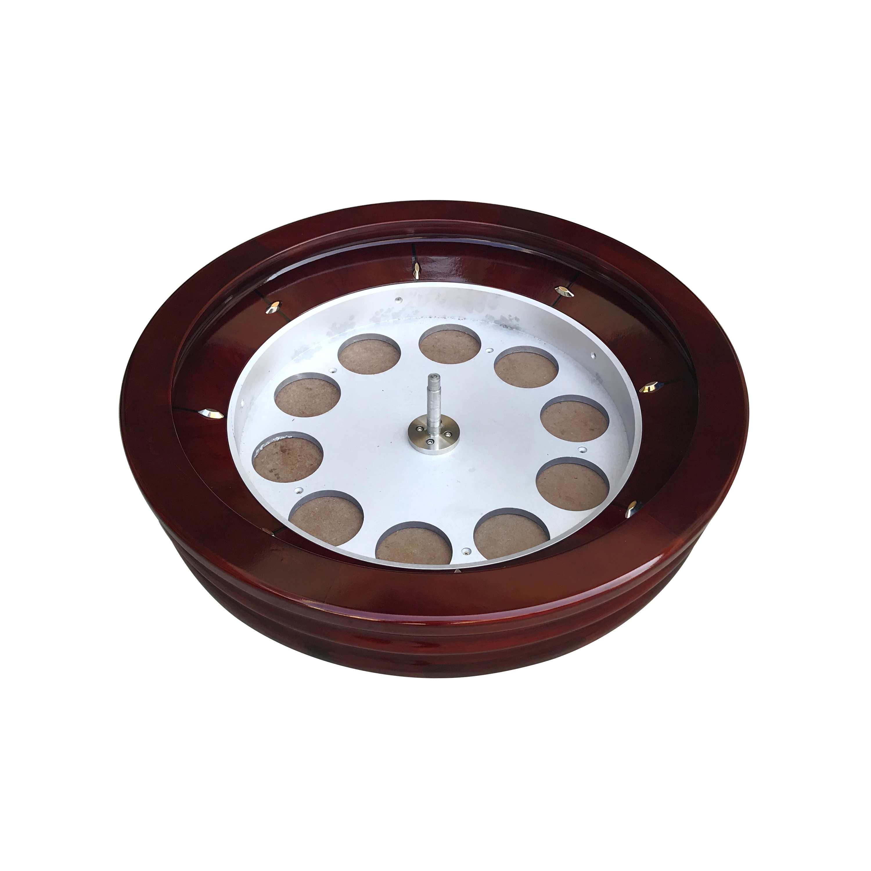 Casino accessories poker game table 32 inch roulette wheel high quality solid wood roulette wheel for casino games